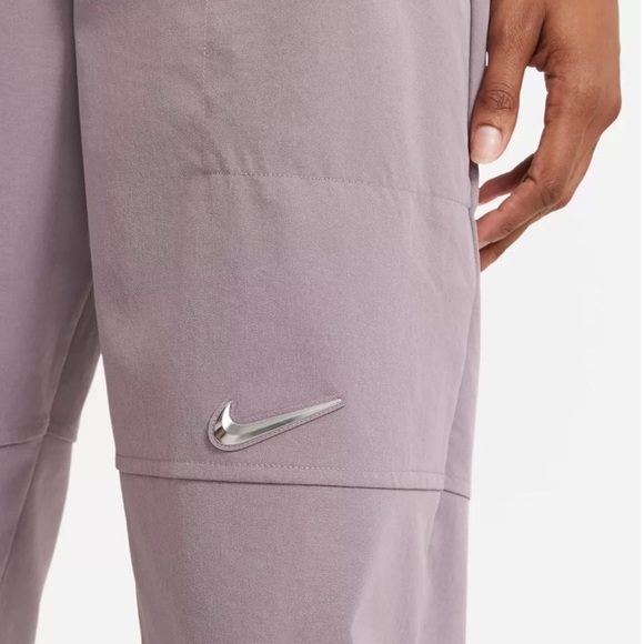 Nike Women's Sportswear Swoosh High-Rise Pants - Picture 3 of 7